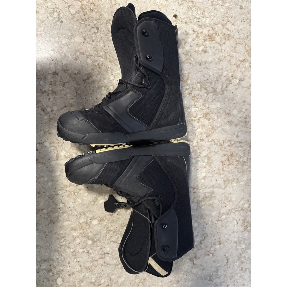 Salomon Echelon Men's Snowboard Boots Black Size 12 Thermic Fit - Picture 3 of 9